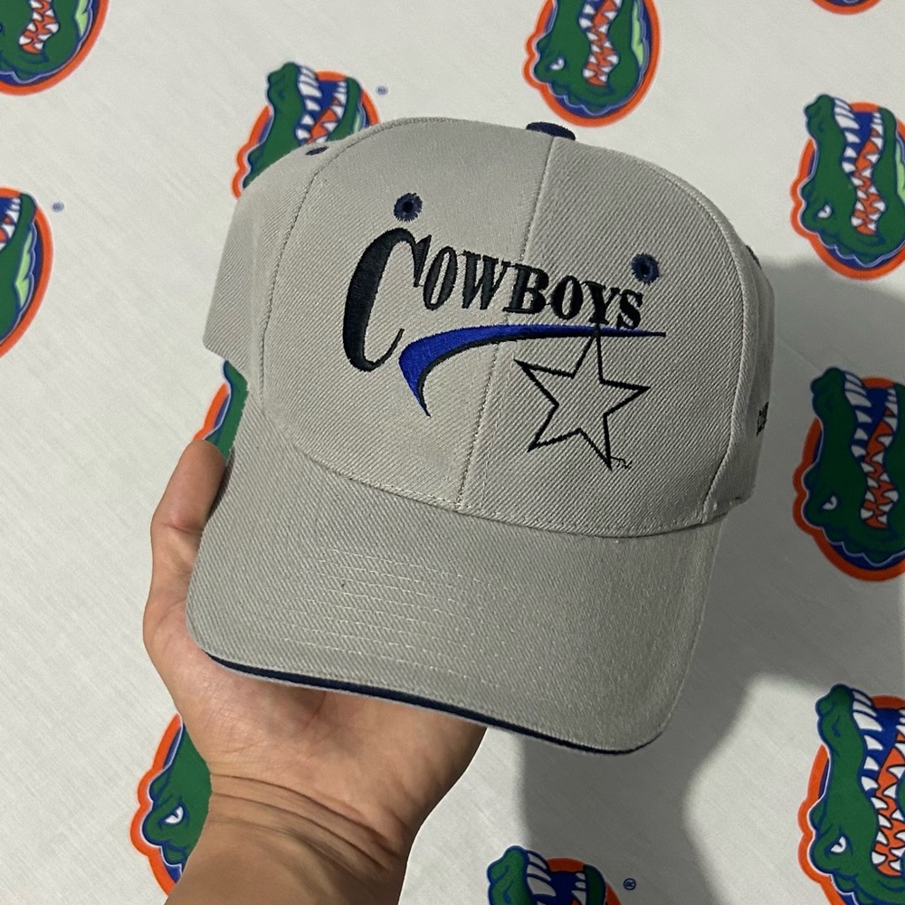 Mens Vintage 90s Dallas Cowboys Strapback Hat Cap